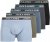 Jack & Jones Evan Solid Trunks 5-Pack Black - Бельо & Бански шорти - Мъжко бельо големи размери