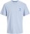 Jack & Jones Summer Vibes Crew Neck T-Shirt Chambray Blue - Тениски - мъжки тениски големи размери