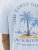 Jack & Jones Summer Vibes Crew Neck T-Shirt Chambray Blue - Тениски - мъжки тениски големи размери