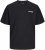 Jack & Jones Charge Crew Neck Printed T-Shirt Black - Тениски - мъжки тениски големи размери