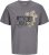 Jack & Jones Jaxon Crew Neck T-Shirt Castlerock - Тениски - мъжки тениски големи размери