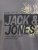 Jack & Jones Jaxon Crew Neck T-Shirt Castlerock - Тениски - мъжки тениски големи размери