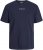 Jack & Jones Ayce Crew Neck T-Shirt Blue - Тениски - мъжки тениски големи размери
