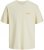 Jack & Jones Retiro Crew Neck T-Shirt Antique White - Тениски - мъжки тениски големи размери