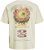 Jack & Jones Retiro Crew Neck T-Shirt Antique White - Тениски - мъжки тениски големи размери