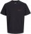 Jack & Jones Retiro Crew Neck T-Shirt Black - Тениски - мъжки тениски големи размери