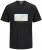 Jack & Jones Vira Branding Crew Neck T-Shirt Black - Тениски - мъжки тениски големи размери