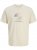 Jack & Jones Calma Crew Neck T-Shirt Sweet Corn - Тениски - мъжки тениски големи размери