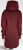 Nora Mikken KADRI WHITE Long Hoodie Burgundy - Суичъри & cуичъри с качулка - 