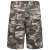 Kam Jeans 329 Short Charcoal Camo - Шорти - мъжки къси панталони големи размери