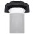 Kam Jeans 5231 Cut and Sew T-shirt Grey - Тениски - мъжки тениски големи размери