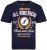 Kam Jeans 5329 Twin pack T-shirt Charcoal/Navy - Тениски - мъжки тениски големи размери