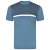 Kam Jeans 5347 Twin pack T-shirt Black/Denim - Тениски - мъжки тениски големи размери