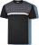 Kam Jeans 5347 Twin pack T-shirt Black/Denim - Тениски - мъжки тениски големи размери