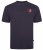 Kam Jeans 5710 Legendary Racing Slub Tee With Back Print Navy - Тениски - мъжки тениски големи размери