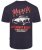 Kam Jeans 5710 Legendary Racing Slub Tee With Back Print Navy - Тениски - мъжки тениски големи размери