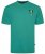 Kam Jeans 5711 Endless Summers Slub Tee With Back Print Emerald - Тениски - мъжки тениски големи размери