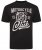 Kam Jeans 5712 Twin Pack Motorcycle/Cycle Print Tee Black and Navy - Тениски - мъжки тениски големи размери