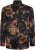 Kam Jeans 6057 LS Dragon Print Shirt Black - Ризи - мъжки ризи големи размери