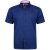 Kam Jeans 6160 Short Sleeve Dobby Print Shirt Twilight Blue - Ризи - мъжки ризи големи размери