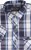 Kam Jeans 6301 SS Casual Check Shirt Navy - Ризи - мъжки ризи големи размери