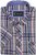 Kam Jeans 6313 Casual Check Short Sleeve Shirt Grey - Ризи - мъжки ризи големи размери