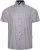 Kam Jeans 6328 AOP Geo Print Short Sleeve Shirt Charcoal - Ризи - мъжки ризи големи размери
