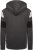Kam Jeans 7068 Cut & Sew Over Head Hoody Charcoal - Суичъри & cуичъри с качулка - мъжки суичъри големи размери