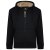 Kam Jeans 709 Sherpa Lined Hoodie Black - Суичъри & cуичъри с качулка - мъжки суичъри големи размери