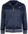 Kam Jeans 799 Tricot Hoody Navy - Суичъри & cуичъри с качулка - мъжки суичъри големи размери