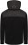 Kam Jeans KV136 Padded Body And Jersey Sleeves Hybrid Zip Thru Quilted Hoody Black TALL SIZES - МЪЖКО ОБЛЕКЛО MT-6XLT - дрехи за високи мъже
