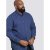 D555 Bainton Long Sleeve Shirt Navy - Ризи - мъжки ризи големи размери
