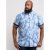 D555 Santana Hawaii Shirt Sky Blue - Ризи - мъжки ризи големи размери