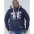 D555 Thurston Full Zip Hoodie Navy - Суичъри & cуичъри с качулка - мъжки суичъри големи размери