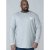 D555 Plato Long Sleeve T-shirt Grey - Тениски - мъжки тениски големи размери