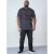 D555 Alex T-shirt Charcoal - Тениски - мъжки тениски големи размери