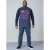 D555 Neill Long Sleeve T-shirt Navy - Тениски - мъжки тениски големи размери