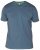 D555 Signature V-neck T-shirt Teal - Тениски - мъжки тениски големи размери