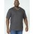 D555 Signature V-neck T-shirt Charcoal - Тениски - мъжки тениски големи размери