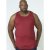 D555 Fabio Tanktop Red - Тениски - мъжки тениски големи размери