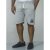 D555 Lindon Jersey Shorts Grey - Спортни панталони & Kъси панталони - мъжки спортни панталони големи размери