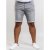 D555 Griffin Denim Shorts Grey - Шорти - мъжки къси панталони големи размери