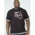 D555 Merlin T-shirt Black - Тениски - мъжки тениски големи размери