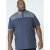 D555 Brent Polo Denim Blue - Поло тениски - мъжки тениски с яка големи размери