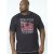 D555 Perry T-shirt Black - Тениски - мъжки тениски големи размери
