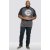 D555 Dallas T-shirt Charcoal - Тениски - мъжки тениски големи размери
