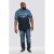 D555 Jackson T-shirt Teal - Тениски - мъжки тениски големи размери