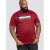 D555 Tempa T-shirt Red - Тениски - мъжки тениски големи размери