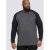 D555 Illinois Long Sleeve T-shirt Charcoal - Тениски - мъжки тениски големи размери