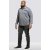 D555 Brockville Long Sleeve Polo Grey - Поло тениски - мъжки тениски с яка големи размери